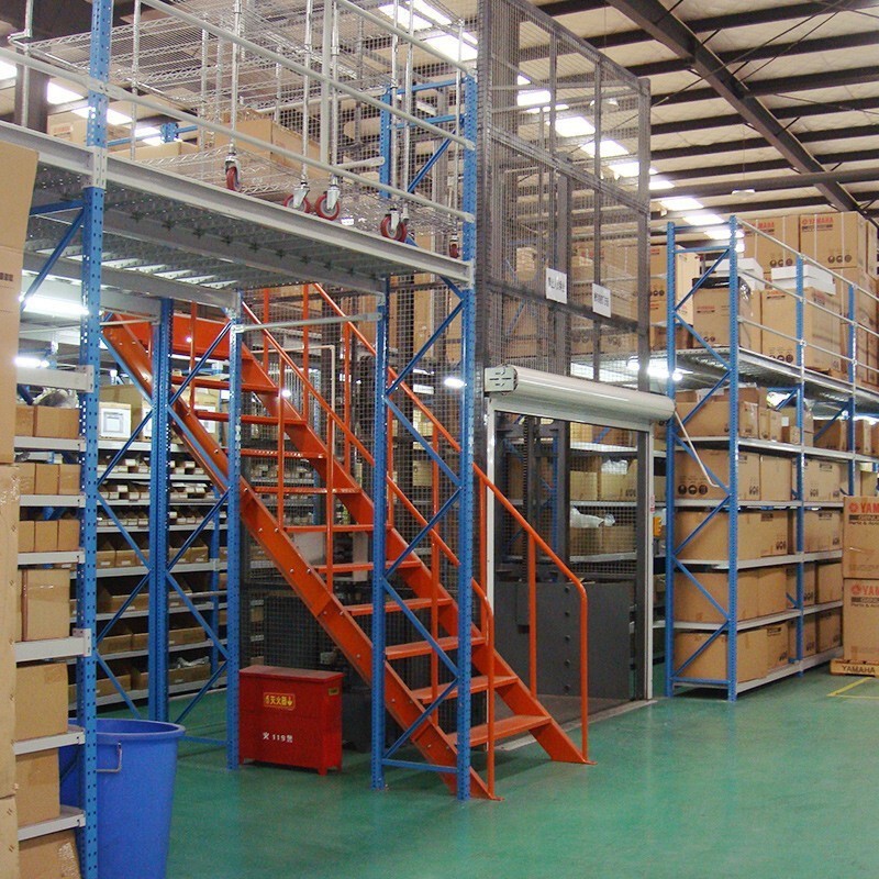 Industrial Warehouse Mezzanine Platform Racking System factory