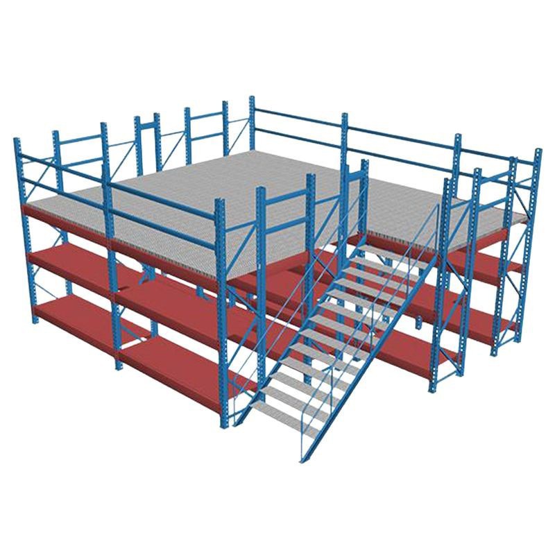 Industrial Warehouse Mezzanine Platform Racking System