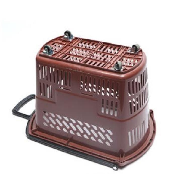 Rolling Plastic Shopping Basket With Wheel best