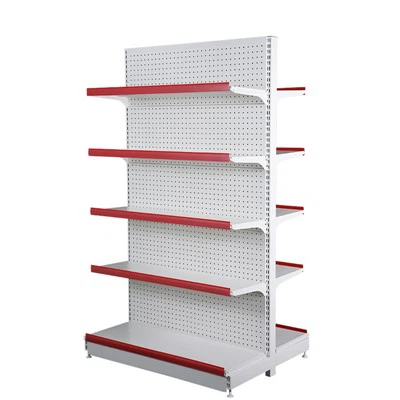 Double Side Hole Punching Back Supermarket Shelf
