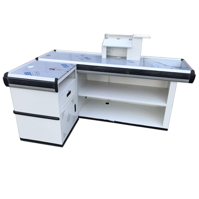 Supermarket Cash Desk Checkout Counter