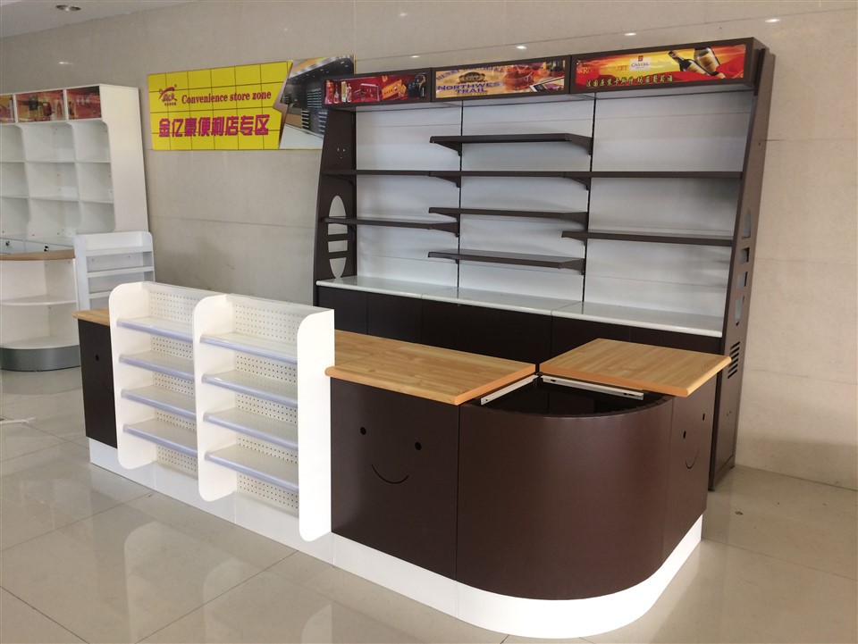 Supermarket Cash Register Counter
